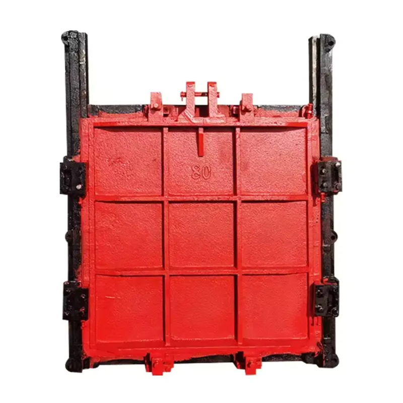 MXF Type Rising Pole Cast Iron Copper Indlæg Square Gate